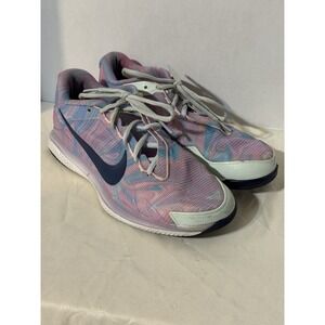 NikeCourt Vapor Pro HC CZ0222-400 Women 9.5 Multicolor Tennis Shoes Zoom